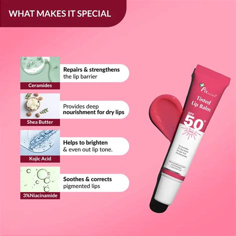Get Tinted Lip Balm with SPF 50 online by Fixderma – Fixderma Skincare