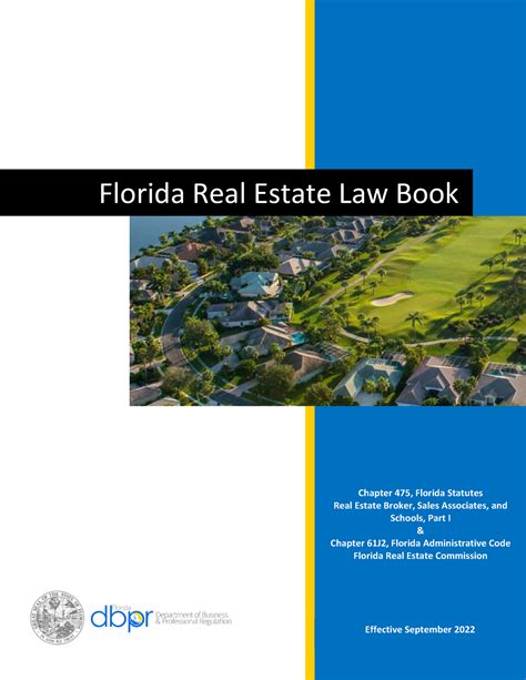 FREC printable Law Book - Florida Real Estate Law Book Chapter 475 ...