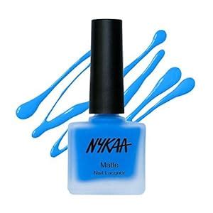 Buy Nykaa Matte Nail Enamel - Blueberry Sorbet (Shade No.79) (9ml ...