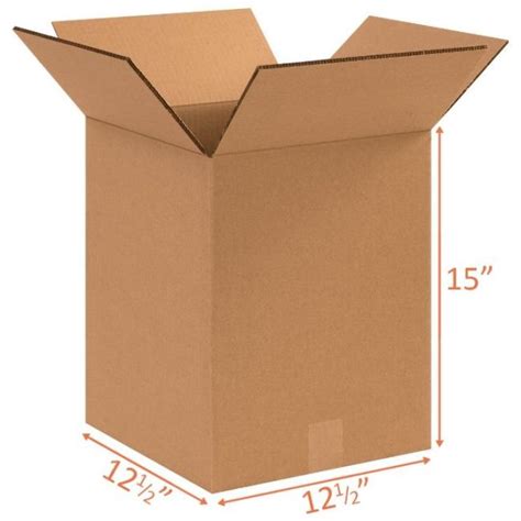 12.5 x 12.5 x 15 Inch 5 Ply Packaging Cartons | U-Pack