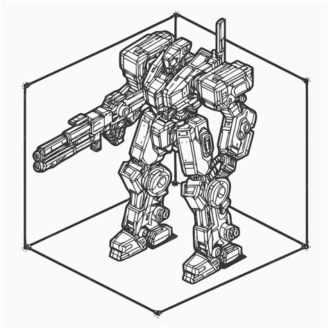 Robot Line Art 的图像结果
