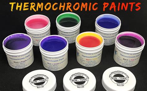 Amazon.com : Temperature Heat Activated Color Changing Paint ...