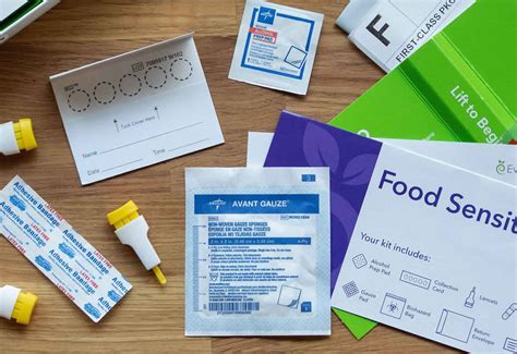 Food sensitivity test, food allergy testing