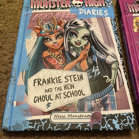 Monster high diaries!! Frankie stein and Clawdeen... - Depop