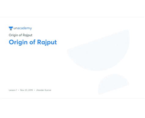 Origin of Rajput with anno 3 - history of India - Studocu