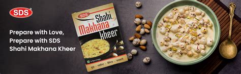 SDS Phool Makhana Kheer Mix Powder & Sendha Namak Combo - 100g Each ...