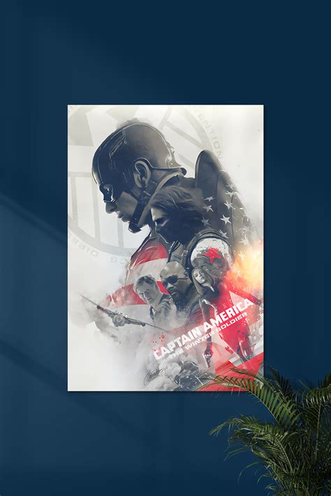 Captain America #02 | Winter Soldier | MARVEL POSTER – Posterized