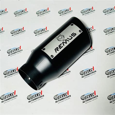 Remus Matte Black Exhaust Tip | Premium Performance Design – Zelix ...