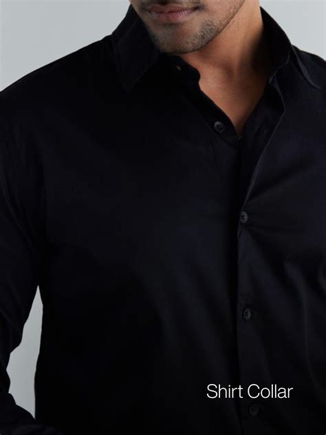 Men Black Formal Shirt