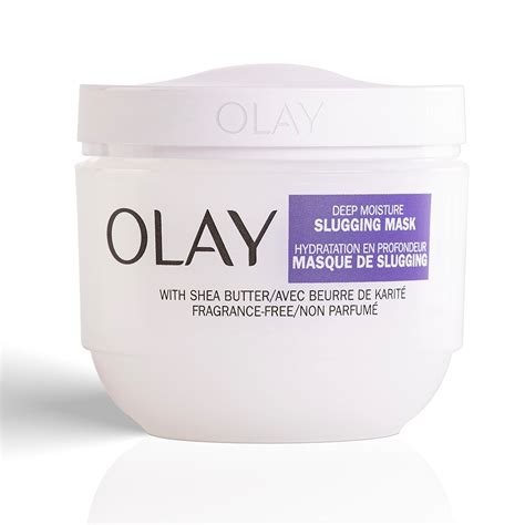 Amazon.com : Olay Slugging Mask, Deep Moisture with Shea Butter & Niacinamide - Fragance-Free ...