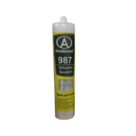 Anabond 987 Weather Silicone Sealant (300ml, Clear) : Amazon.in ...