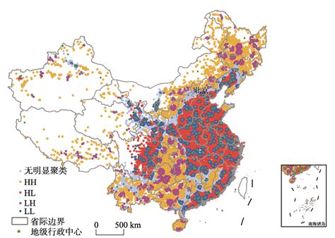 中国小城镇空间分布特征及其相关因素