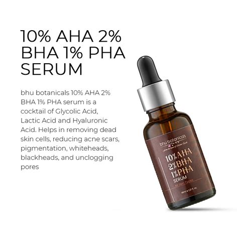 10% AHA 2% BHA 1% PHA Serum - 30ml