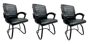 KITHANIA Executive Office Chair Home Study Library Chair with arm Rest ...