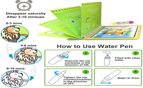 FunBlast Unicorn Magic Water Painting Book with Magic Doodle Pen for ...