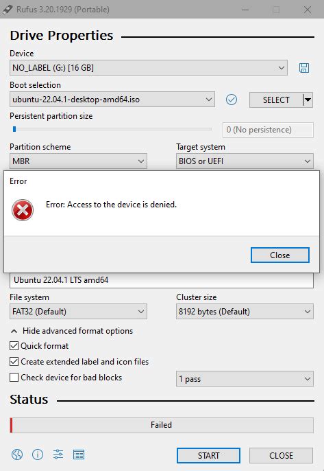 Image result for Device or File Access Denied