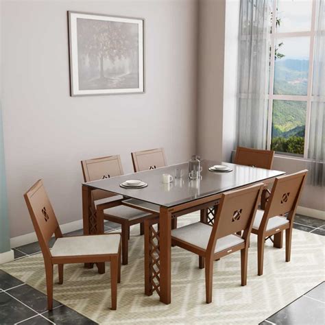 Packer-183 and Hummus-183 Dining Table Set | HATIL