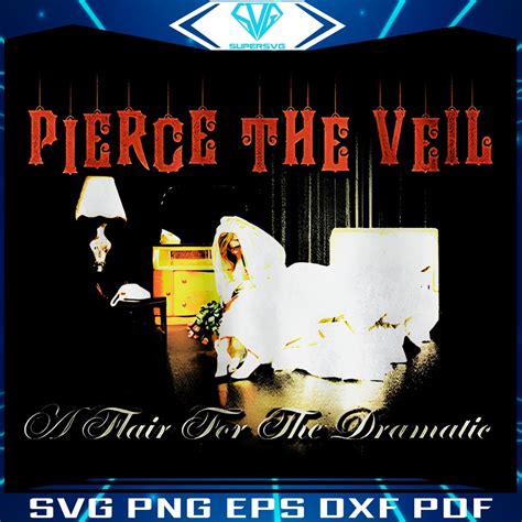 Pierce The Veil Dramatic Flair In Png Style