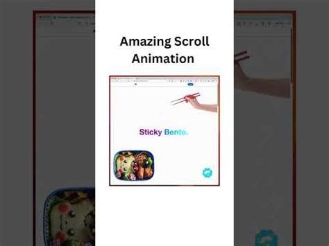 Sticky Bento Pure CSS Scroll Animation | Demo Coding