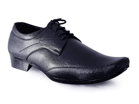 Buy feetway Synthic Leather Stylish Designer Broad Shape Formal Shoes ...