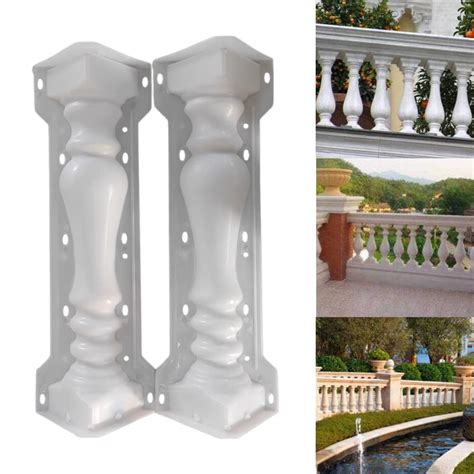 YQSDG 2PCS Balustrades Mold 14 * 60CM European Roman Column Mouldor ...