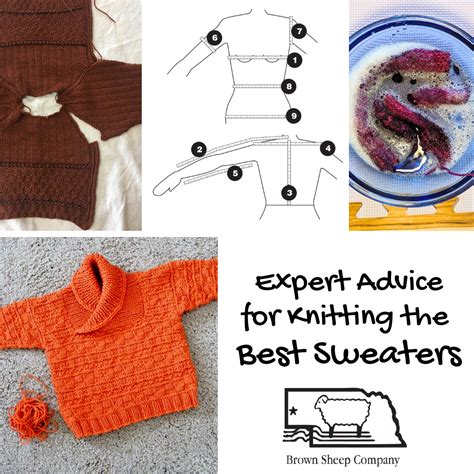 Expert Advice for Knitting the Best Sweaters - Brown Sheep Company, Inc.