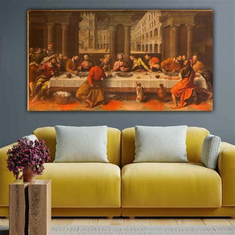 Buy The Last Supper Canvas Art for Timeless Home Decor | The Seven Colours