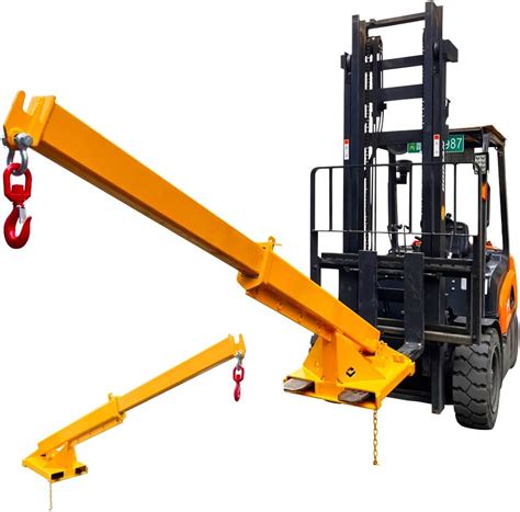 EQCOTWEA Adjustable Forklift Jib Boom Crane, Forklift India | Ubuy