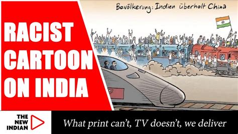 ‘Racist’, India hit out at Germany for Der Spiegel’s cartoon THE NEW ...