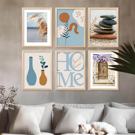 walllane - Boho Theme wall art for home décor, living room, bed room ...