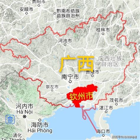 钦州市2区2县建成区排名，钦南区最大，浦北县最小，来了解一下？_面积