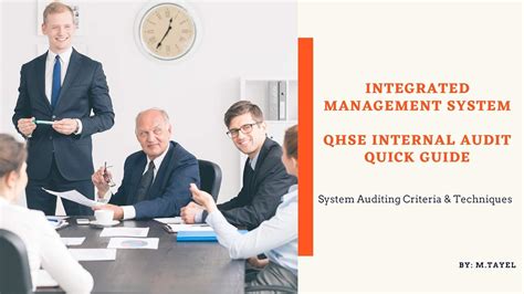 Integrated management system Internal Auditing quick guide: System ...