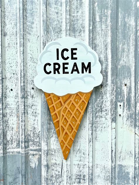 Outdoor Ice Cream Signs For Sale at Tawny Dunn blog