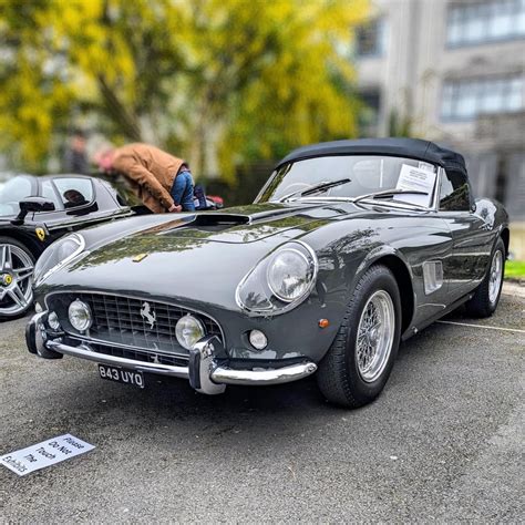 The only RHD Ferrari 250GT California Spyder SWB in the world. And it's in Ireland 💪 : r/Ferrari