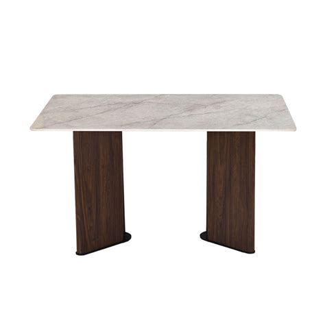 4 Seater Bevon Ceramic Dining Set with Dexor Base and Tierra Chairs- C ...