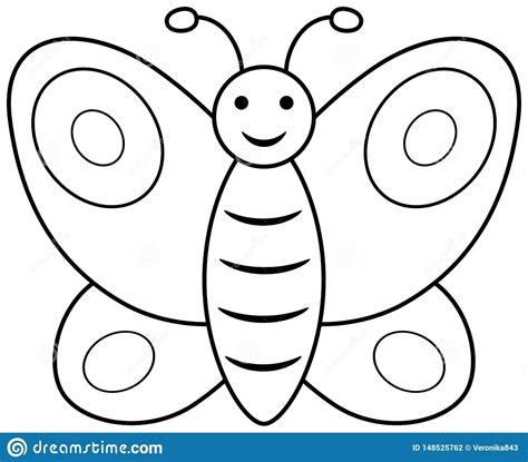 Butterfly Coloring Page for Kids