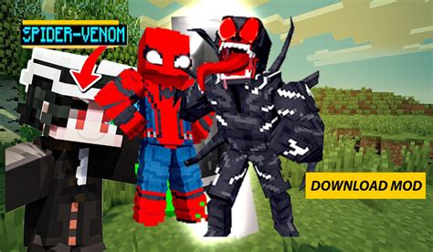 Venom Mod Minecraft 的图像结果