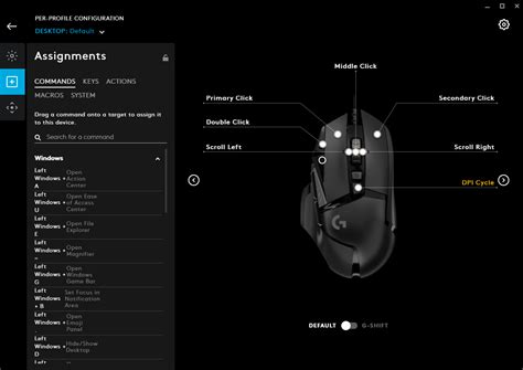 Image result for Logitech G502 Hero Button Guide