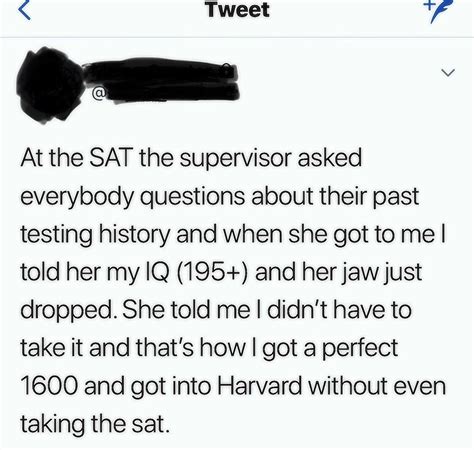 Man claims he got a perfect score on the SAT just by telling them his ...