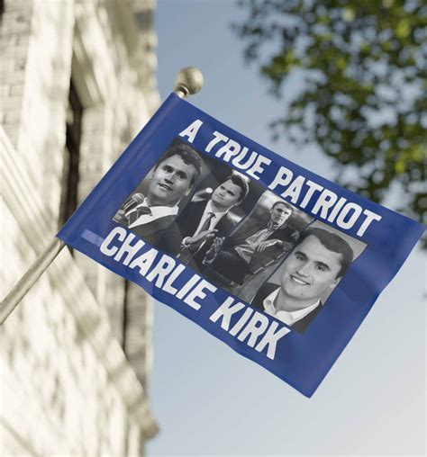 Charlie Kirk A True Patriot Flag - Charlie Kirk Flag