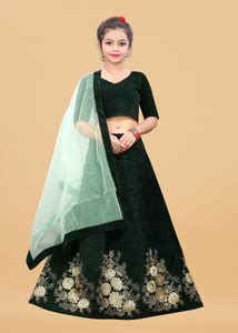 A To Z Cart Girls Lehenga Choli Ethnic Wear Embroidered Lehenga, Choli ...