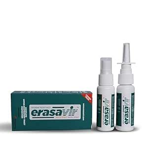 Erasavir Nasal & Mouth Spray Combo | Plant-Based Daily Protection for ...