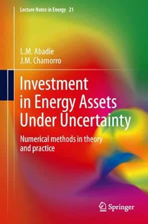 Investment in Energy Assets Under Uncertainty: Numerical methods in ...