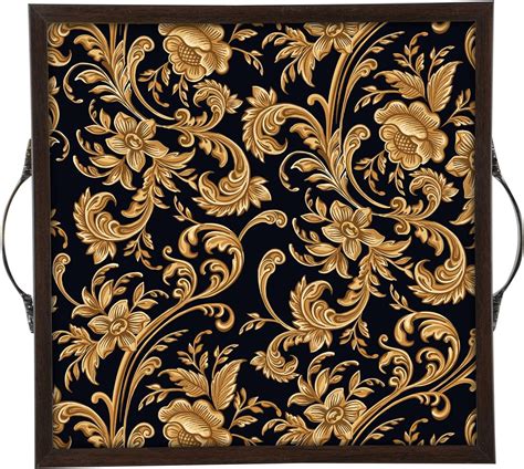 Paper Plane Design Serving Tray with Handle for Home and Kitchen 14 x ...