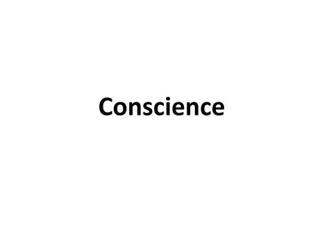 Image result for Conscience