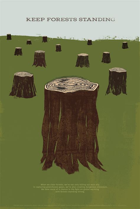 Deforestation Poster Making