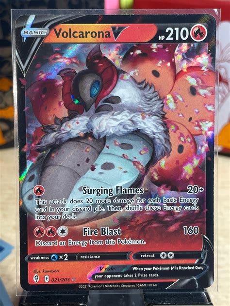 2021 Volcarona V #21 Evolving Skies – PAXI.club