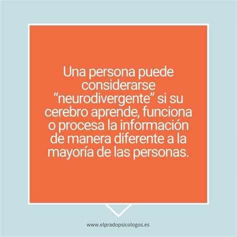 Neurodivergencia. ¿Qué es un cerebro neurodivergente?