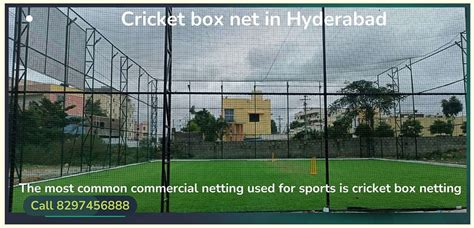 Cricket box net Installation in Hyderabad, Call 8297456888 - Cricket ...