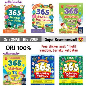 Jual Seri Smart Big Book Buku Aktivitas Belajar Membaca Menulis ...